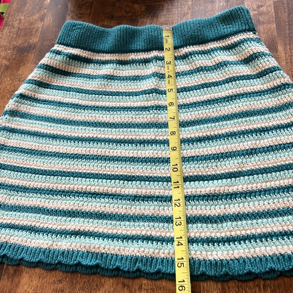 WILD FABLE 2 Pc. Striped Skirt & Crop Top Set Size Small - Picture 12 of 13